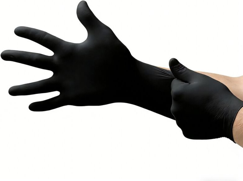 Einweg-Nitrilhandschuhe, puderfrei, Mehrzweck, für Lebensmittel, Chemikalien und mechanische Einwirkungen, latexfrei, sc...