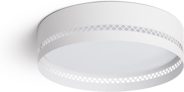 Efectoled - LED-Deckenleuchte 30W Metall Walital s Mattes Weiß