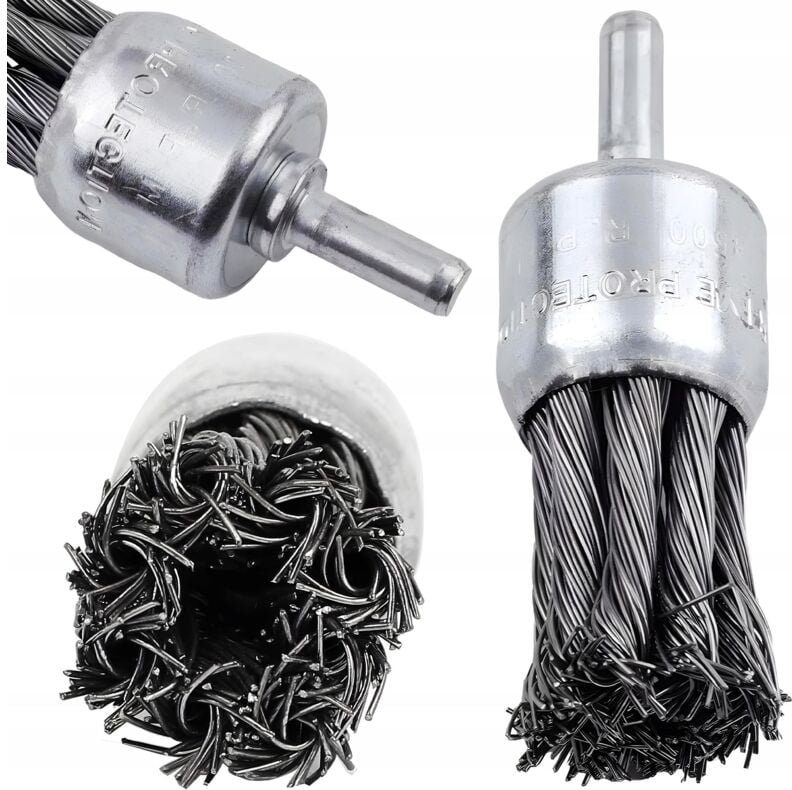 28 mm Topfdrahtbürste für Bohrmaschinen, Schraubendreher, Bürsten