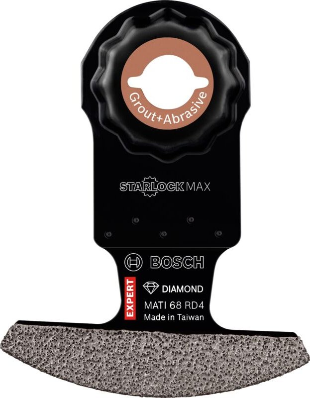 Professional Expert Corner Blade mati 68 RD4 Blatt für Multifunktionswerkzeuge, 68 x 30 mm (2608900036) - Bosch