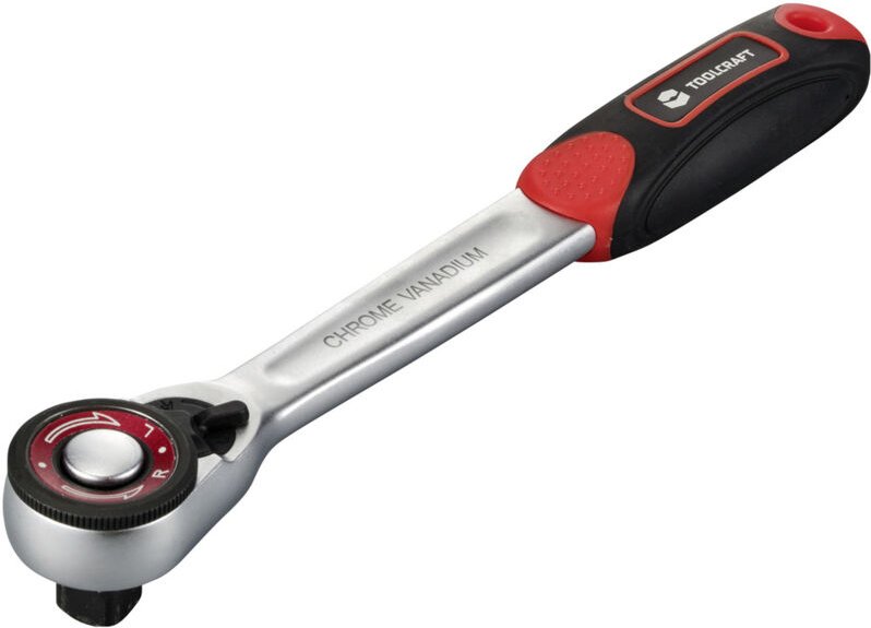 Toolcraft - TO-9626406 Umschaltknarre 1/2' (12.5 mm) 24.5 cm