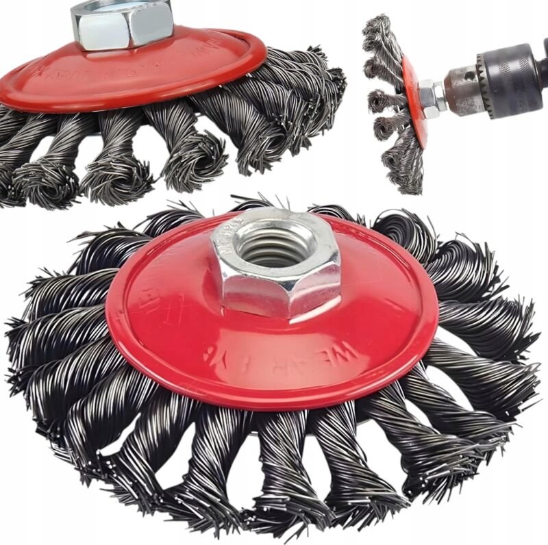 SEITENBÜRSTE ZUR SCHLEIFREINIGUNG 125mm M14