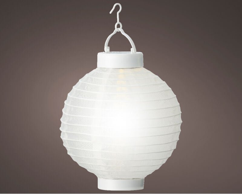 Lampe solar weiß ø20x23cm