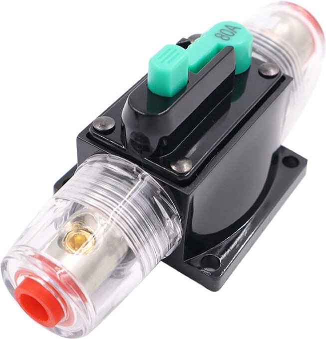 Thumbnail - Wasserdichter automatischer dc 12 V/24 V-Leistungsschalter, mit manuellem Sicherungsrücksetzschalter, Inline-Sicherungsb...