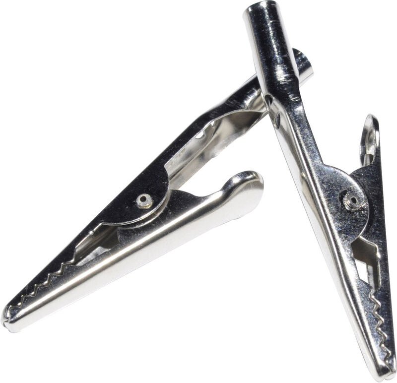 TRU COMPONENTS CONCROC-BA ESD-Adapter Krokodilklemme, Bananenbuchse