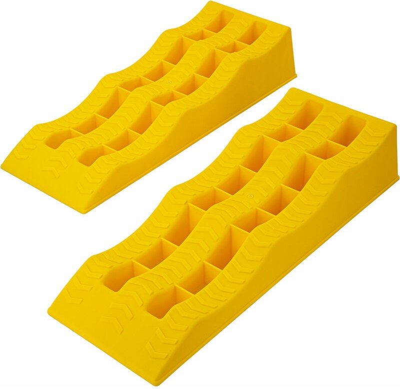 Dema - Stufenkeil Auffahrkeil 2er-Set DSK60 Ausgleichskeil Stufenkeile Auffahrkeile