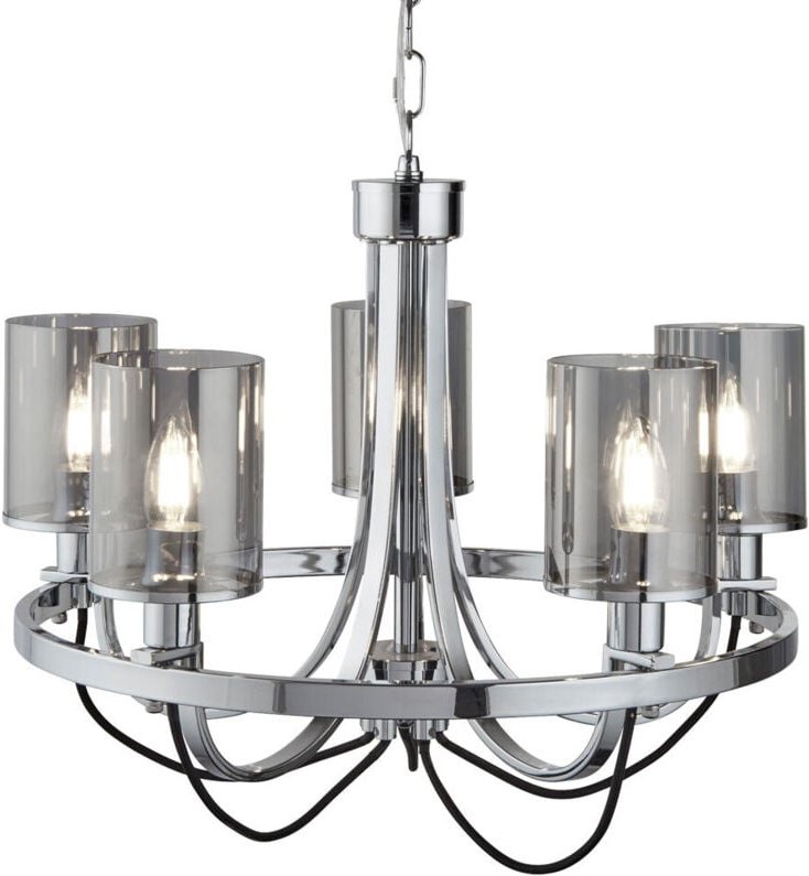 Pendel Lampe Kronleuchter Schlaf Zimmer Glas Hänge Decken Leuchte Lüster