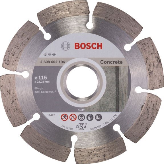 Bosch DIA-TS 115x22,23 Standard For Concr - 2608602196