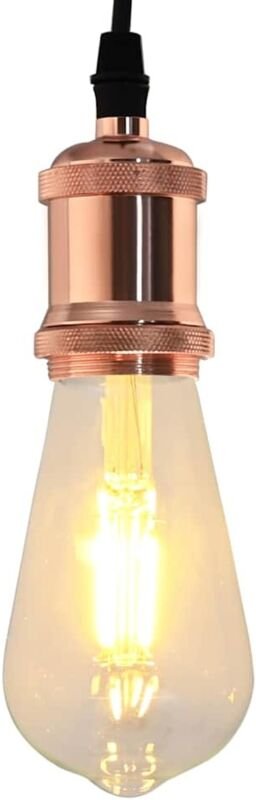 Thumbnail - Lampenfassungen 2 Stk. Rosegold E27 Vidaxl