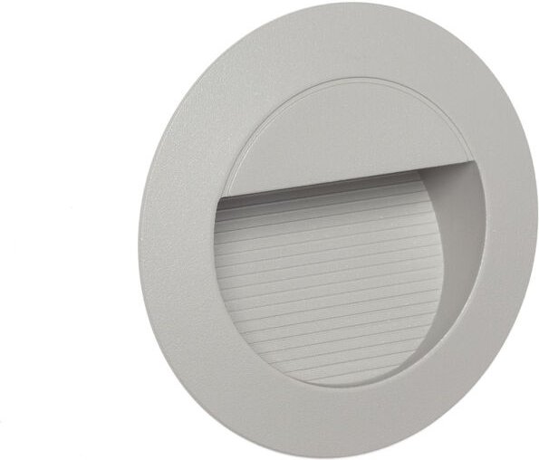 Led Wandeinbauleuchte Außen 1.5W Olite IP65 Silbern