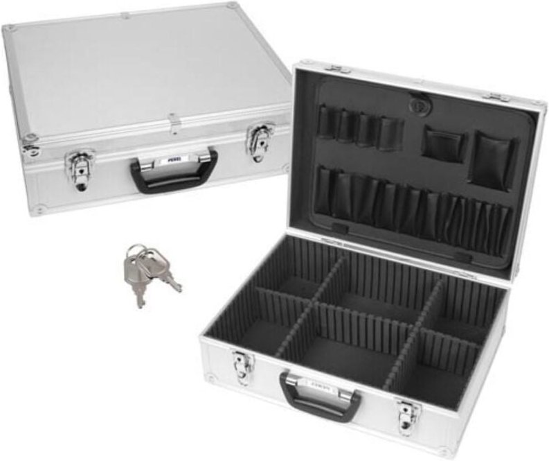 Aluminium-Werkzeugkoffer - 455 x 330 x 152 mm - 22,8 l