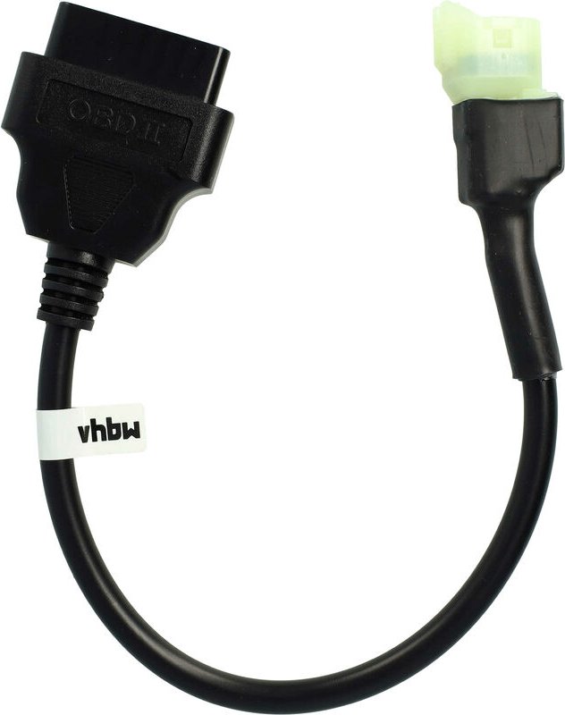 OBD2 Adapter 4Pin auf OBD2 16Pin kompatibel mit Honda cb 500 f / fa (2013 - 2019), cb 600 f Hornet (2007 - 2015) Motorra...
