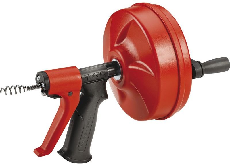 Rohrreinigungswelle Power Spin+ mit automatischem Vorschub - Ridgid