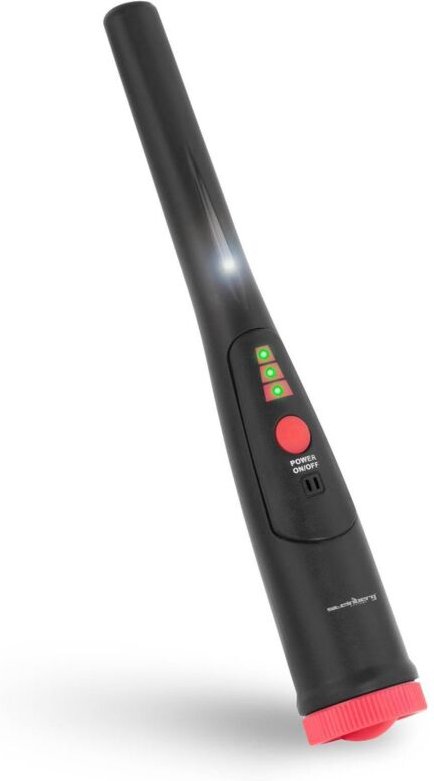 Taschenmetalldetektor, Reichweite 10 cm + SBS-MD-4 Holster