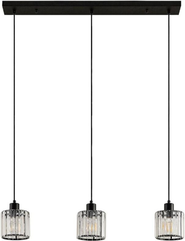 Pendelleuchte 'Vella' aus Metall für Wohnzimmer & Esszimmer von Lindby