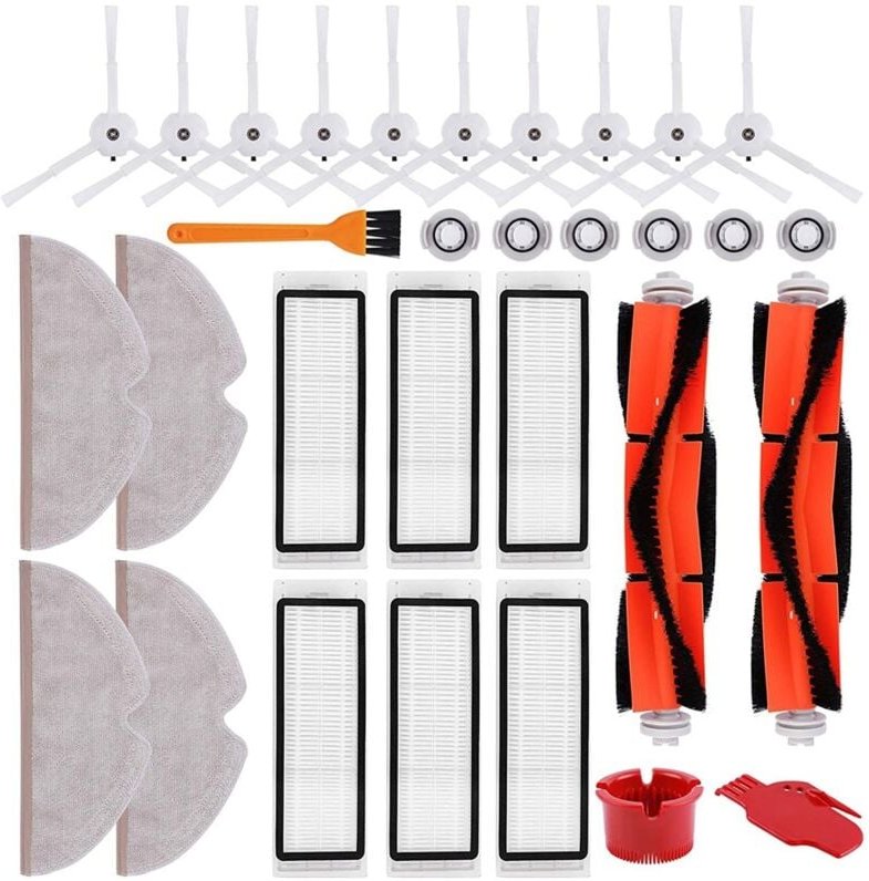Wichtigsten Seite Pinsel Hepa-Filter Mopp Tuch für Xiaomi Roborock S50 S55 S6 S5Max Staubsauger Teile
