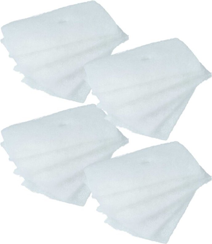 vhbw 20x Filter G2 Ersatz für Lunos 032913, 032 913 für Lüftungsgerät - Filterset, 16,15 x 9,75 x 0,7 cm Weiß