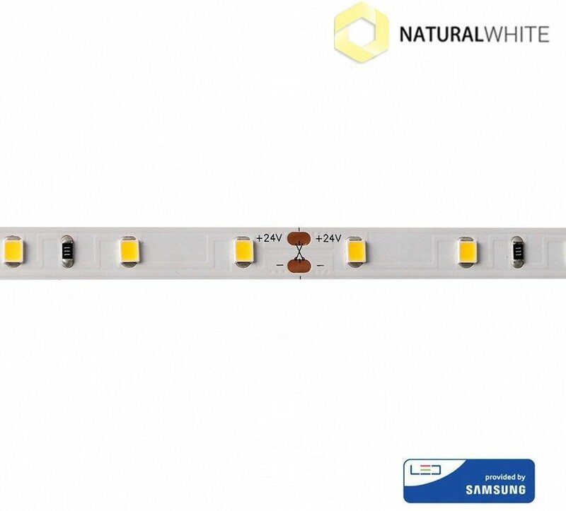 LED-Streifen 24V 7,2W/m SMD2835 60LED/m 4000K IP20 5m