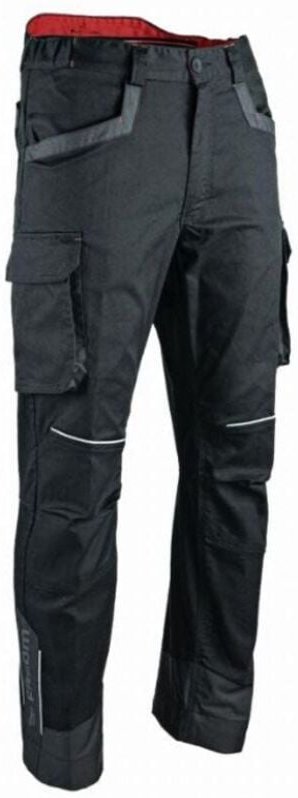 Stretchhose FACOM Runner Schwarz/Grau/Rot Größe 42 - FXWW1001E-42