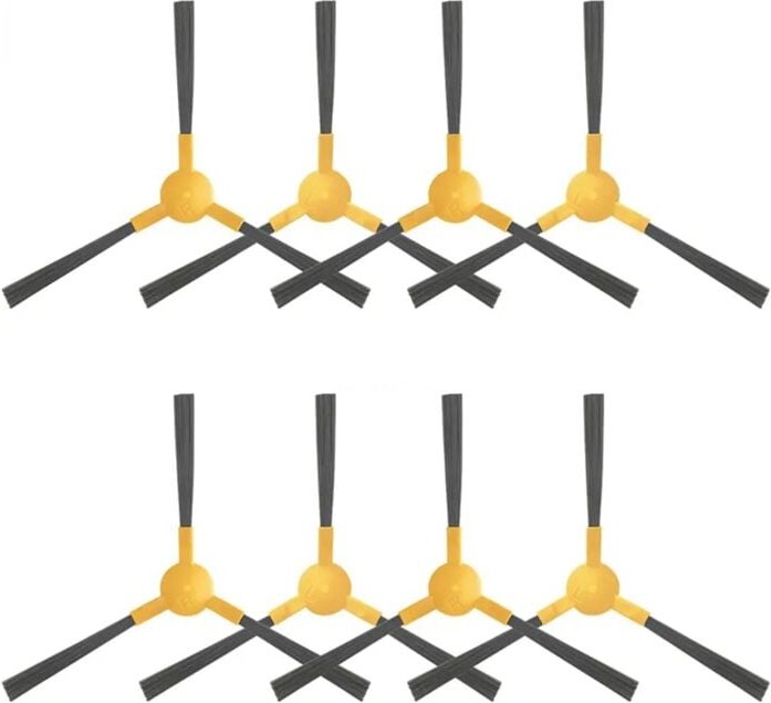 Für Wollmer F550 Sapphire Seitenbürste Roboter-Staubsauger Zubehör Ersatzteil 8 stücke