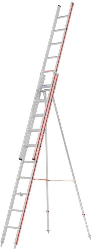 Echelle Direct - Hymer Obstbaumleiter, zweiteilig, 2x10 Sprossen, Länge eingef. 3,04 m / ausgef. 5,28 m