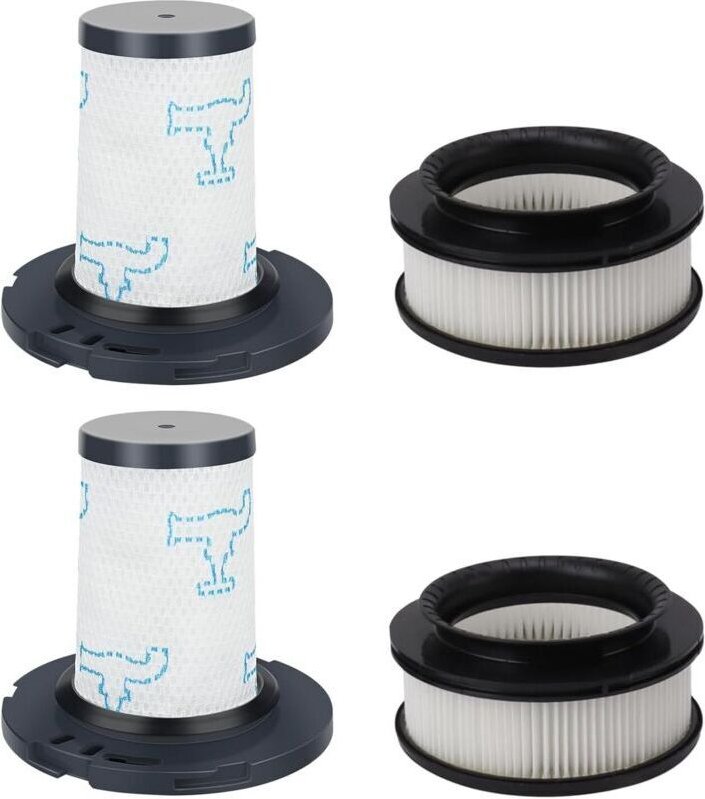 Filter für 4 Rowenta X-Force Flex Staubsauger 11.60, 12.60, 14.60, 15.60 RH98xx (Ersatzfilter nach dem Motor ZR009008 un...
