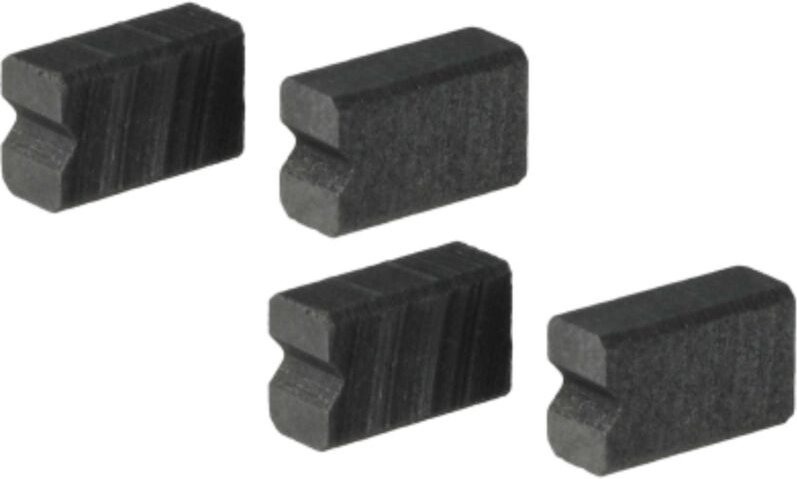Vhbw - 4x Kohlebürste 6,25 x 4 x 10 mm kompatibel mit Saeco Jura Kaffeemaschine, Mahlwerk, Mahlwerksmotoren