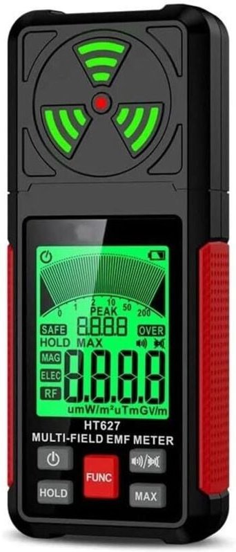 EMF-Messgerät, Strahlungsdetektor, Mehrfeld-EMF-Messgerät, digitaler elektromagnetischer Feldstrahlungsdetektor mit Scha...