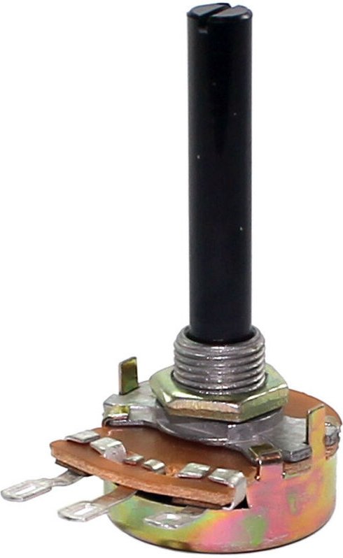 POTENTIOMETER 100R Linear-Kunststoff-Achse