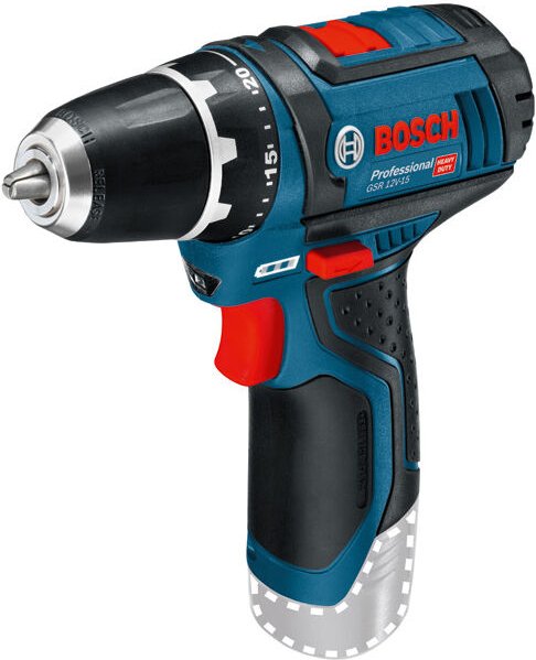 Bosch GSR 12V-15 Bohrs(C) solo CLC - 0601868101