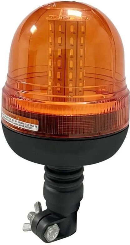 Rundumleuchte mit 60 LEDs, 12V/24V, orange, 3 Blinkmodi, wasserdicht, gelb, für Traktoren, Gabelstapler, Lkw, UTVs