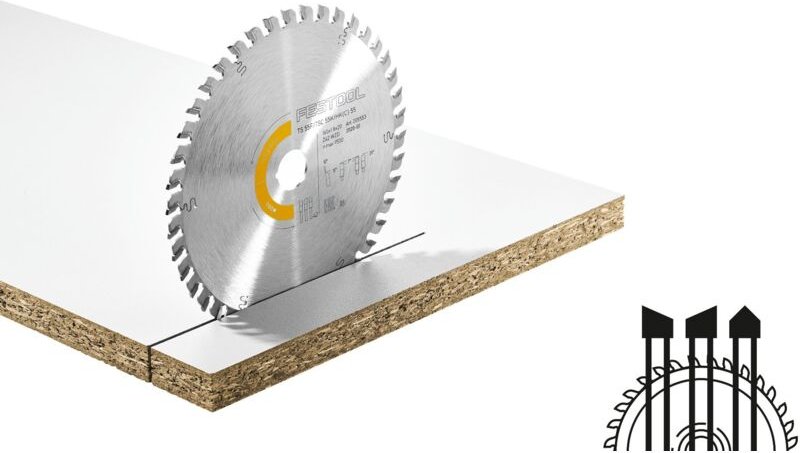 Kreissägeblatt wood fine cut hw 168x1,8x20 WD42 Festool 205765
