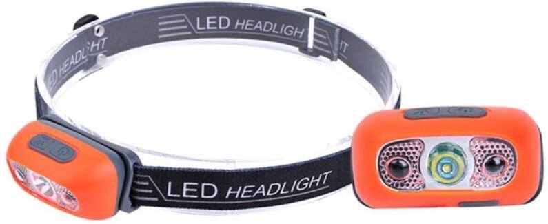 Fitags - 500 Lumen usb wiederaufladbare Stirnlampe, ultrahelle leichte LED-Stirnlampe für Läufer, regenfester LED-Sensor...