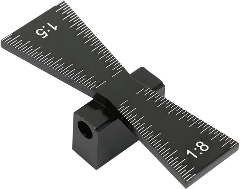 Thumbnail - Memkey - Schwalbenschwanzmarkierung, Schwalbenschwanzführungswerkzeug, Schwalbenschwanzmarkierungslehre, Aluminium-Holzf...