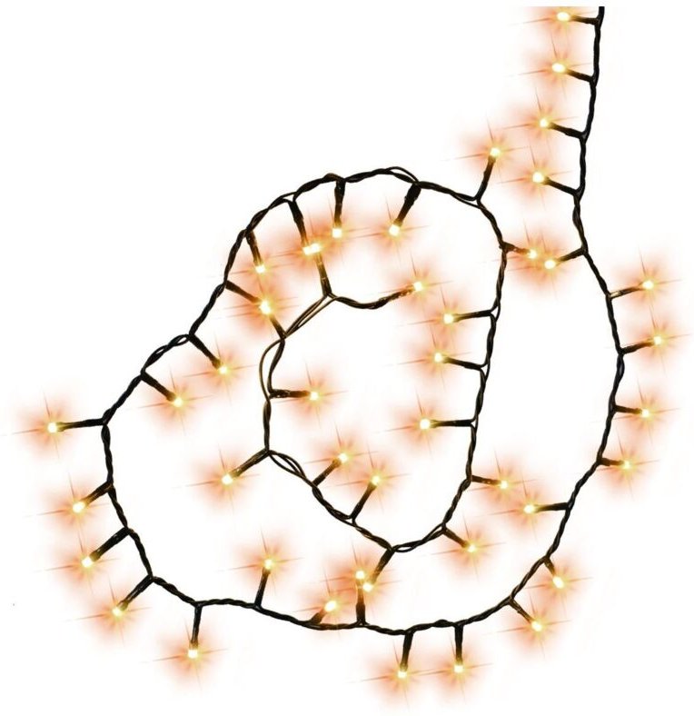 LED-Lichterkette Premium Plus Außen 29 m warmweiß mit Fernbedienung, Timer, Dimmer led Lichterkette - Trendline