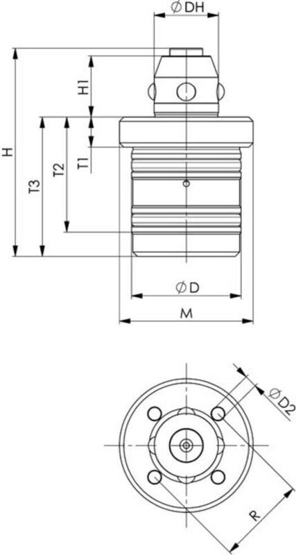 Senkrecht-Spanner 6800 Gr.0 AMF