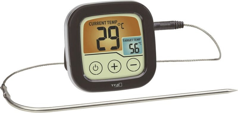 14.1509.01 Grill-Thermometer Überwachung der Kerntemperatur, mit Touchscreen, Kabelsen - Tfa Dostmann