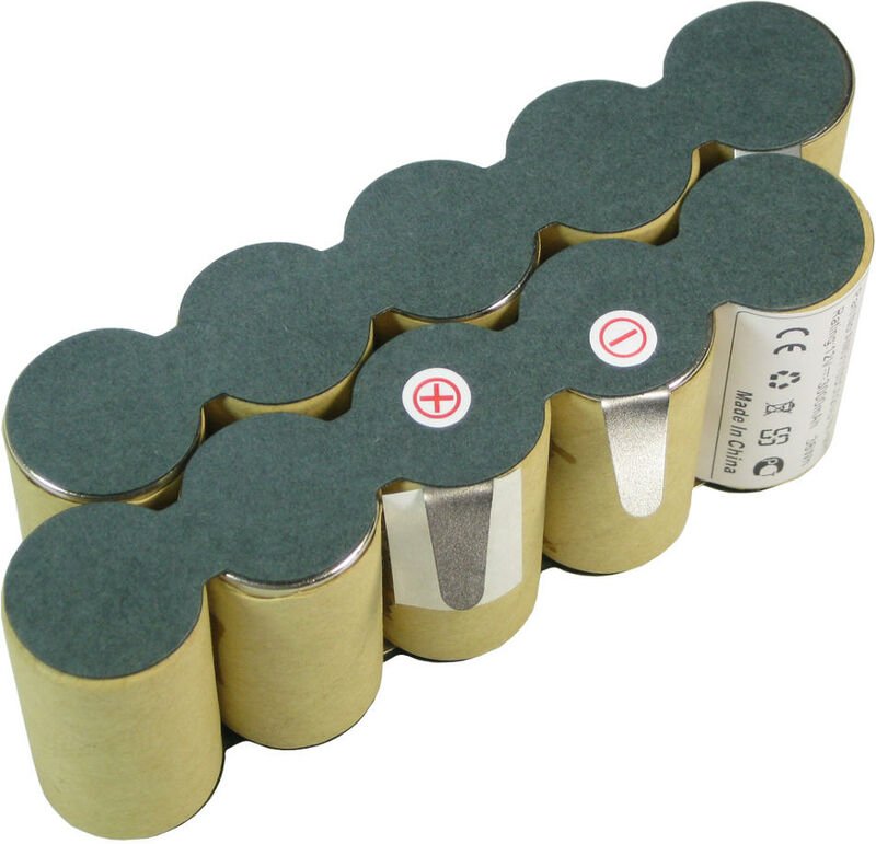 Trade-shop - Ni-MH Akku 12V / 3000mAh für Gardena Accu System V12 A12 Ap12 passend für Gardena 2110 2150 2155 2165 2169 ...