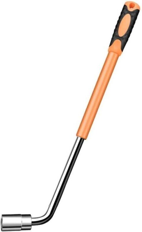 Ergonomischer Teleskop-Stiftschlüssel mit doppelseitigen Stecknüssen für mühelose Reifenwechsel