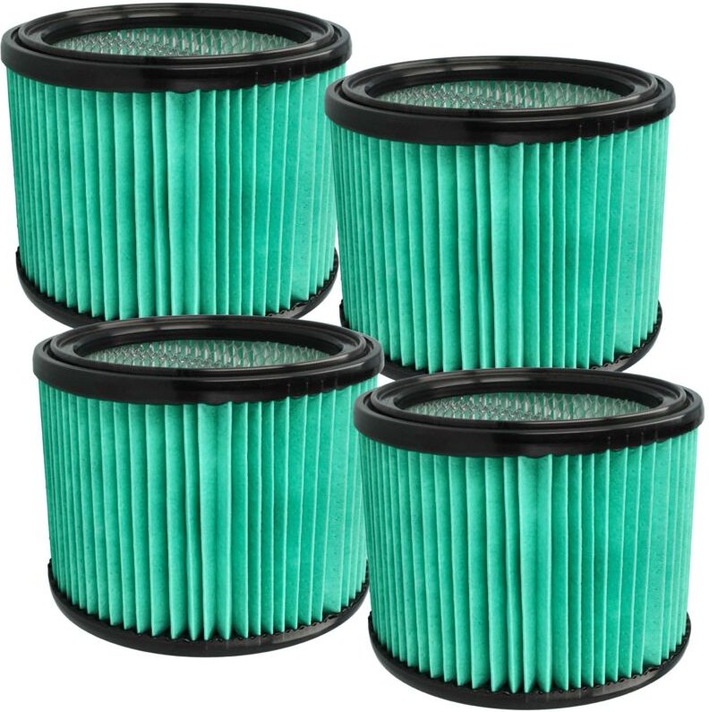 4x Staubsaugerfilter Ersatz für Bosch 2608000699 für Staubsauger - HEPA-Filter Schwarz Hellblau - Vhbw