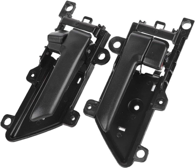 Lntyq - Décor de Poignée de Porte de Voiture, 2 Pièces abs Intérieur Intérieur Poignée de Porte de Voiture Adaptations d...