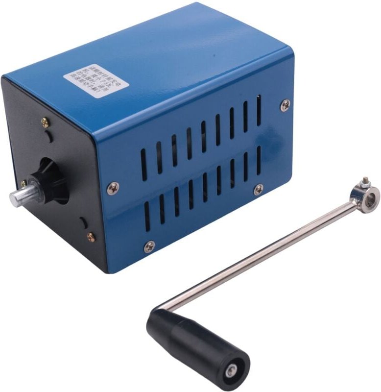 Hohe Leistung Generator Ladegerät Tragbare Not Hand Manuelle Kurbel Usb Überlebens
