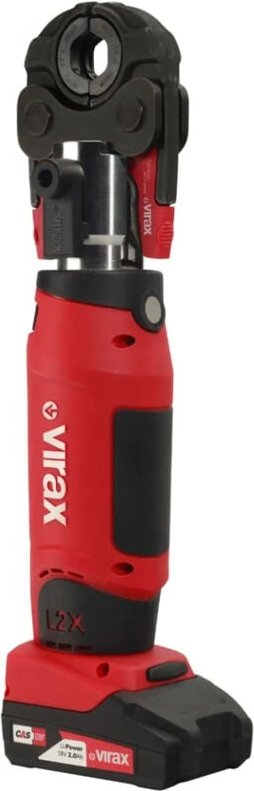 Elektromechanische Crimp-Presse VIPER L2X + Einsätze TH16-20-26 + 2 Batterien - VIRAX - 253577