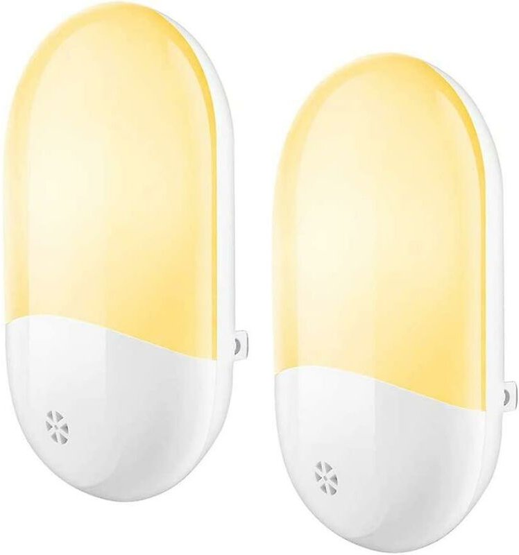 Gotrays - Plug-in led Nachtlicht, Plug-in Nachtlicht mit Dämmerungsautomatik Fotozelle, Nachtlicht für Kinderzimmer Wohn...