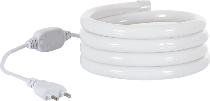 Ledkia - LED-Streifen Neon Dimmbar 220V Orange Rund 360 9W/m Schnitt 100cm IP67 nach Maß 5 m