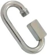 Schraubglied Durchmesser 4 mm, Satz mit zwei Stück.