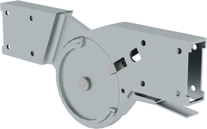 Munk - Günzburger Steigtechnik Automatik-Stahlscharnier für Vielzweckleiter-Außenscharniere - 019474
