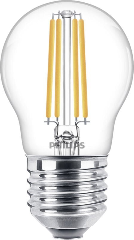 Philips - led 76231500 led eek e (a - g) E27 Tropfenform 6.5 w = 60 w Warmweiß (ø x l) 4.5 cm x 7.8 cm