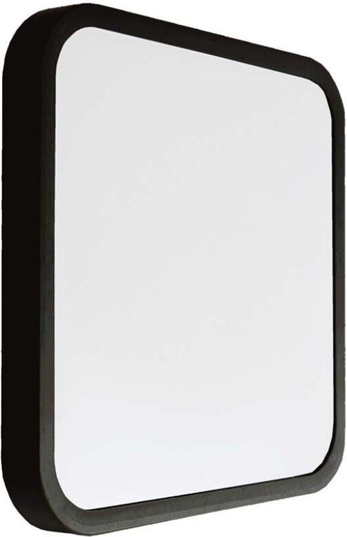 V-tac - 24W quadratische LED-Deckenleuchte, schwarzer Rahmen, warmweiß, IP44