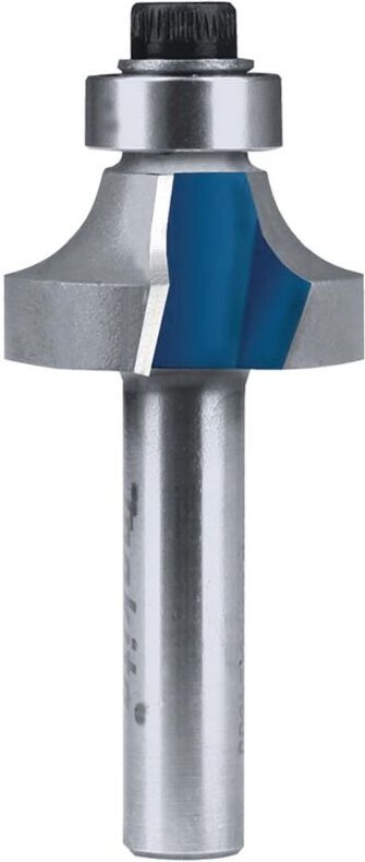 Makita Abrund-/ Profilfräser mit Anlauflager Ø 16,7 mm Ø 16,7 mm • 8 mm Schaft • 2 mm Radius